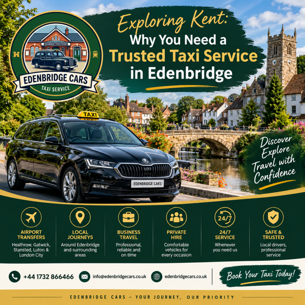 Why You Need a Trusted Taxi Service in Edenbridge